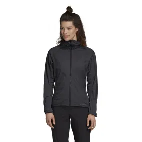 adidas Women's Skyclimb Fleece Jacket Carbon L