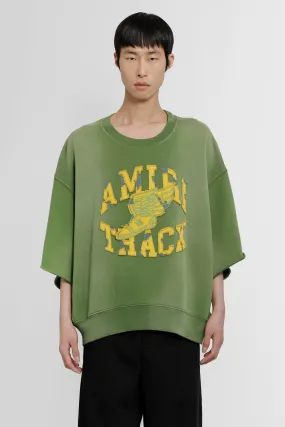 AMIRI MAN GREEN SWEATSHIRTS