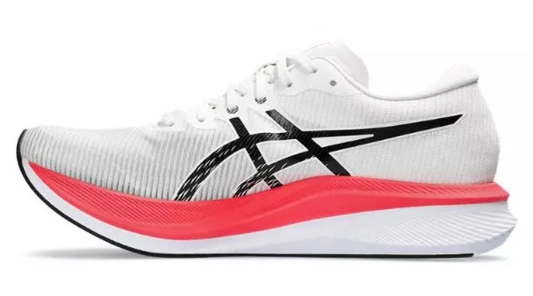 Asics Magic Speed 3 (B Width) - White/Black (Womens)