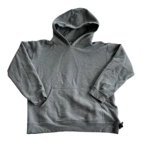 Athletic Sweatshirt Hoodie By Lululemon In Grey, Size: L