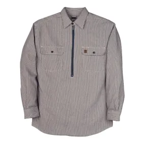 Big Bill Zip Up Hickory Long Sleeve Shirt