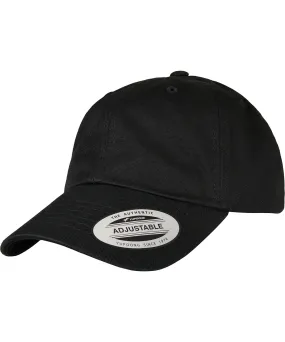 Black - Eco-wash dad cap (6245EC)