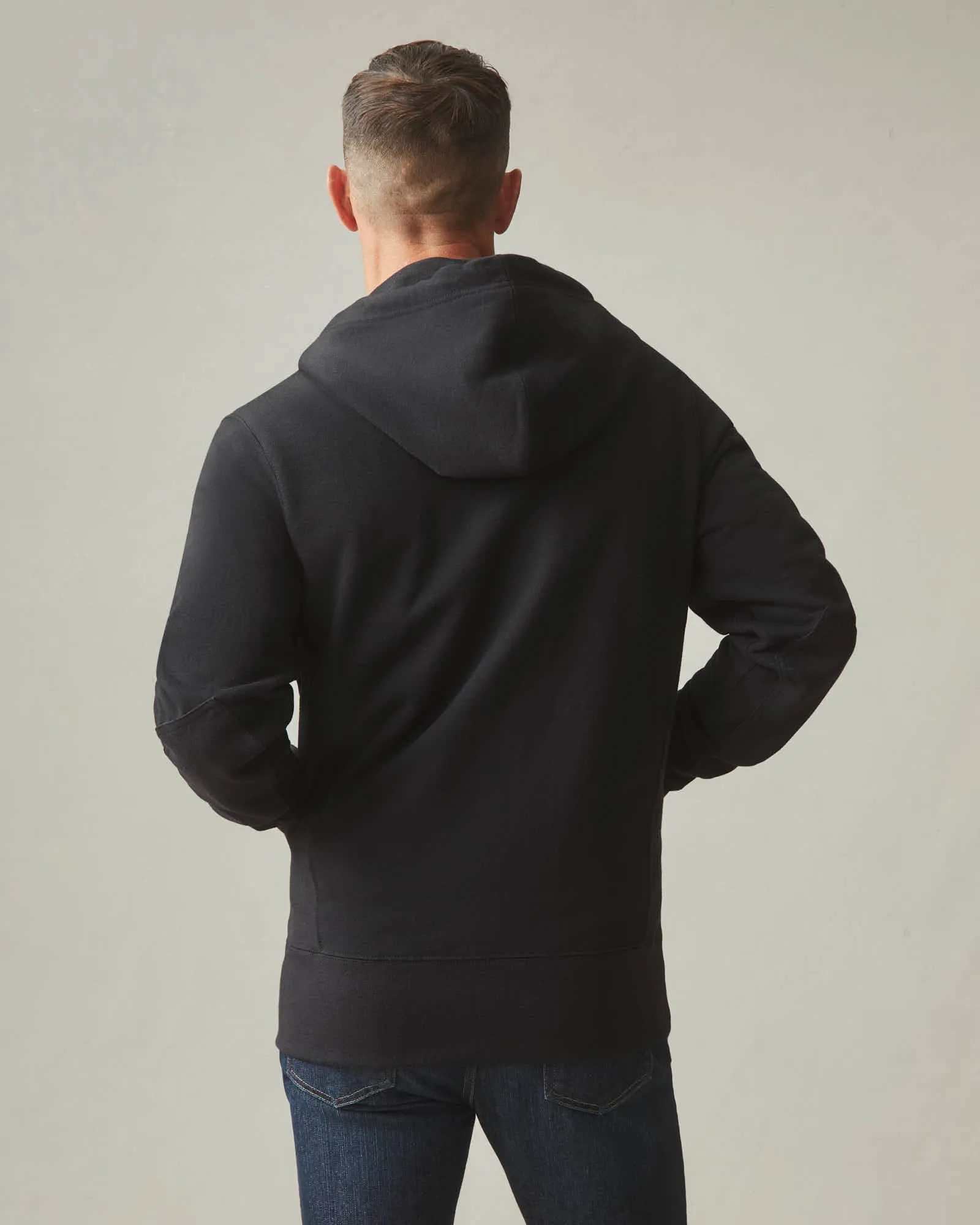 Classic Full Zip - Black