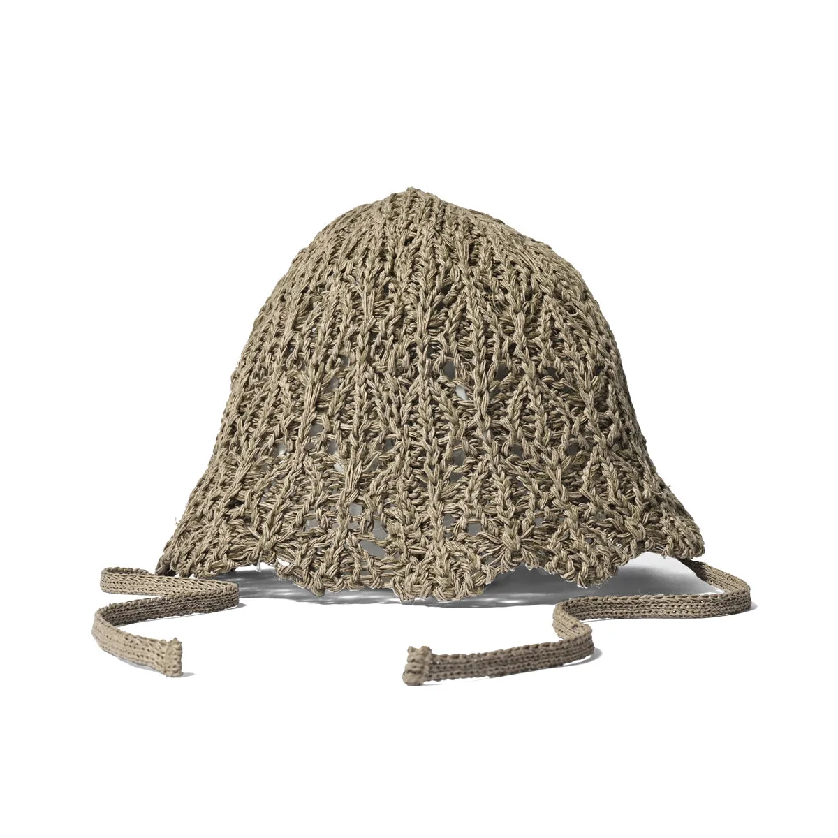 HOMEGAME - KNITTED LACE HAT【HG241411】