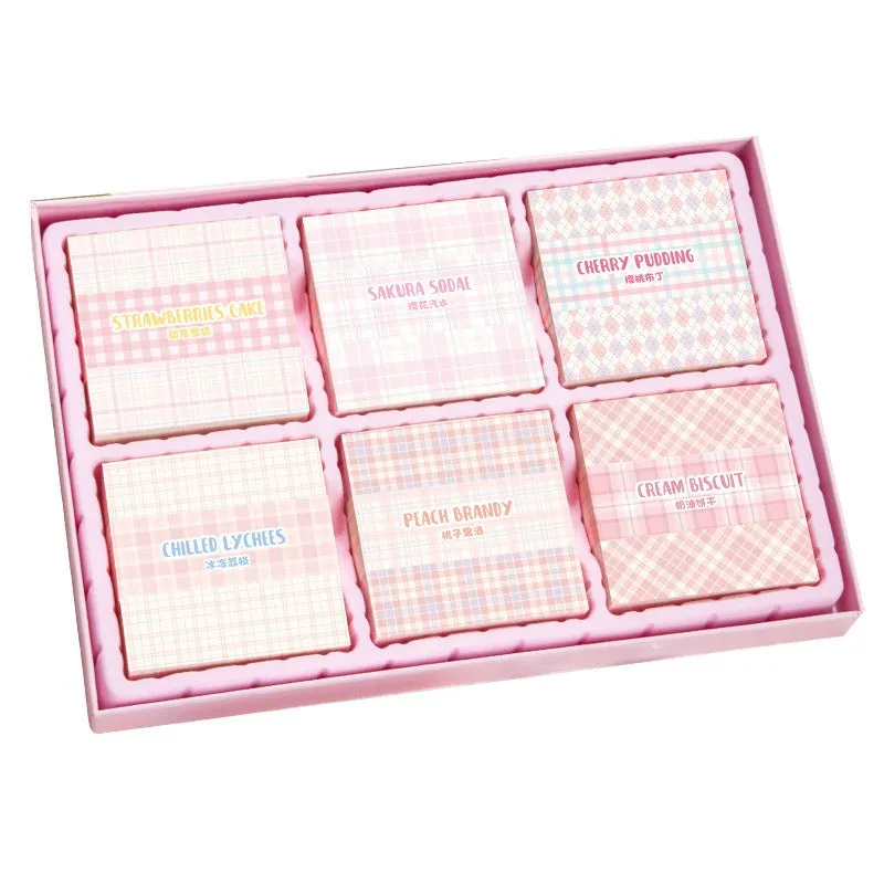 Korean Grid Type Huge Memo Notes Box