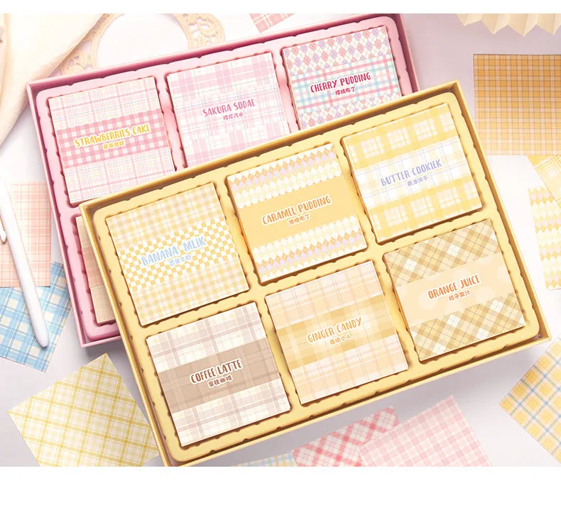 Korean Grid Type Huge Memo Notes Box