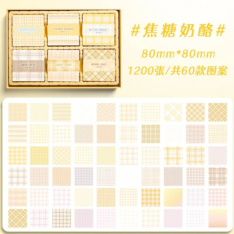 Korean Grid Type Huge Memo Notes Box