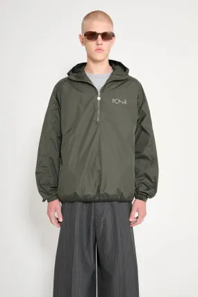 Polar Skate Co. Packable Anorak Jacket Dirty Black