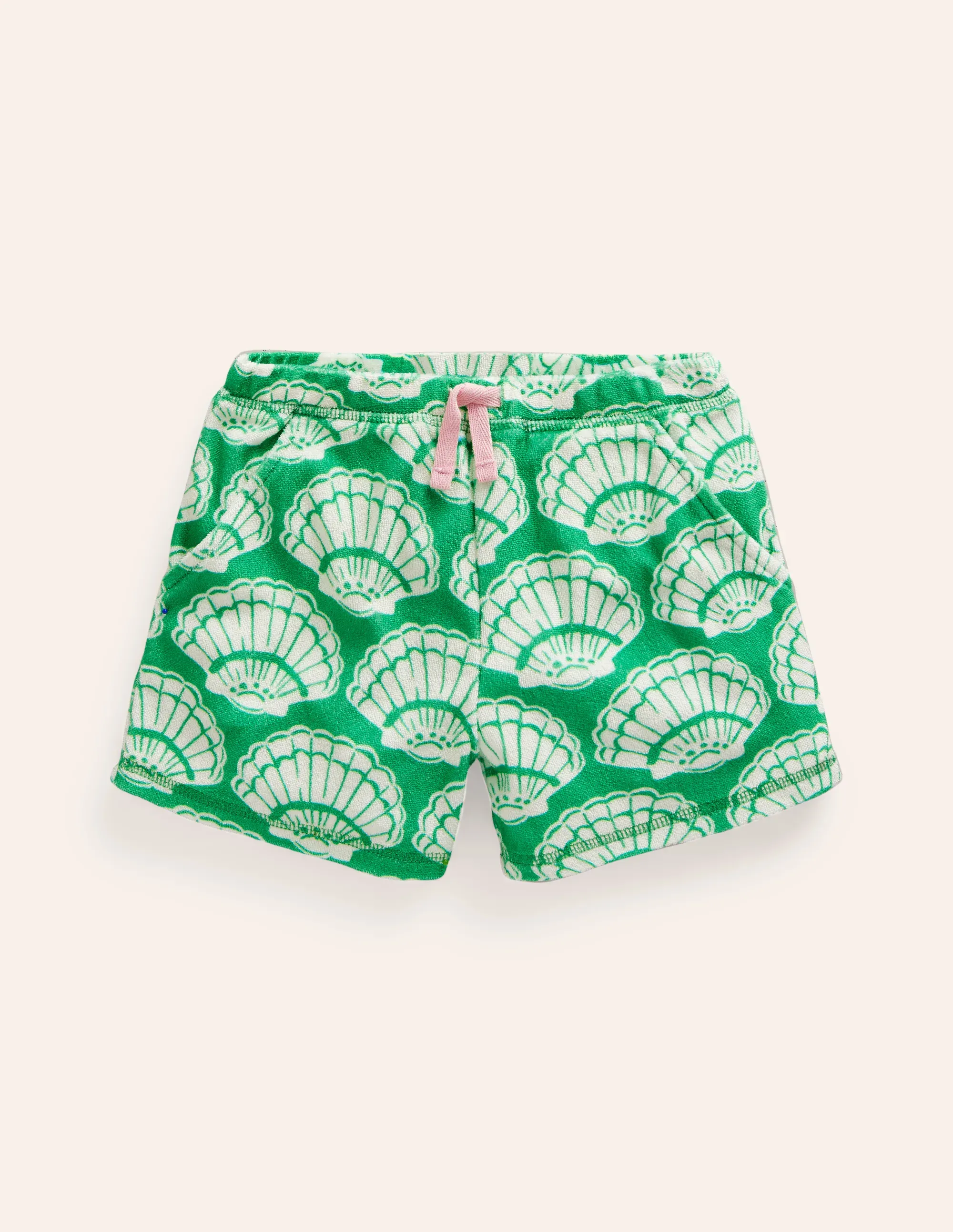 Printed Towelling Shorts