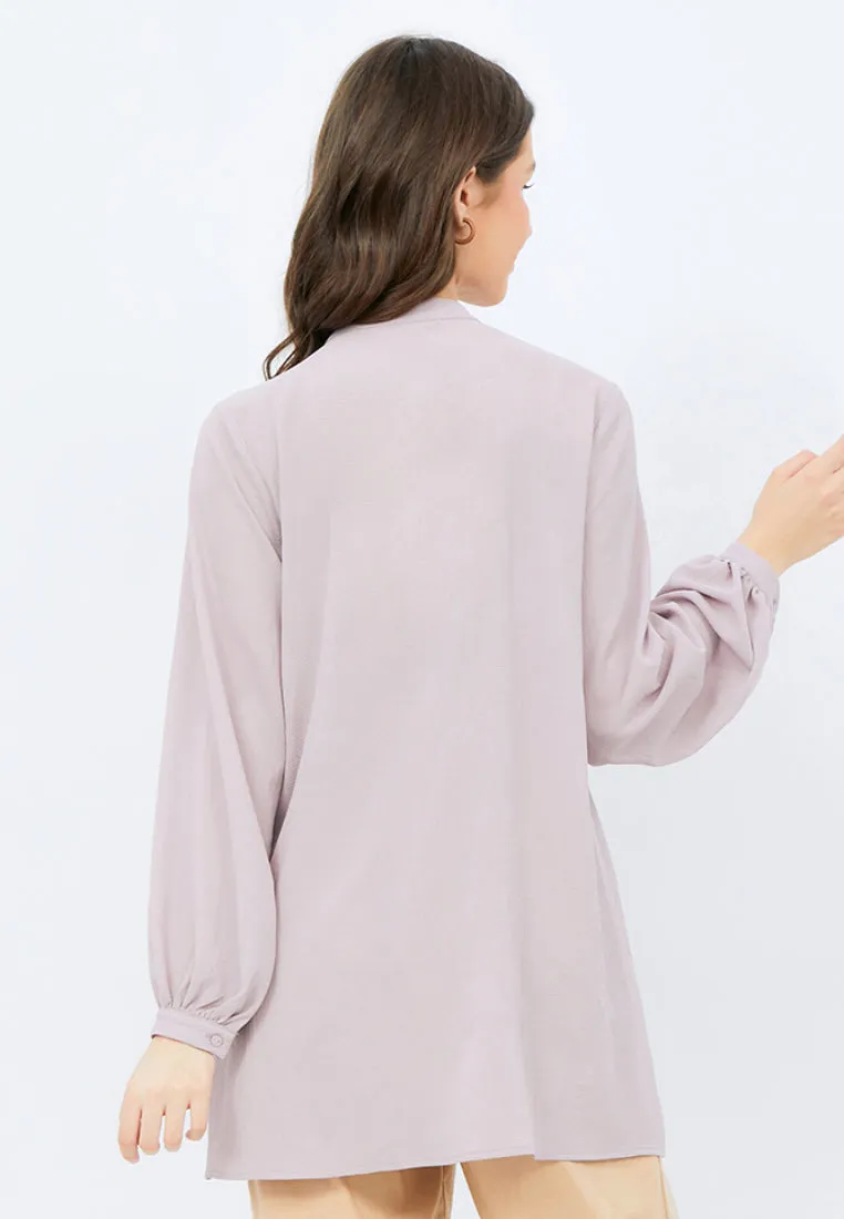 Regular Fit Puff Sleeves Tunic