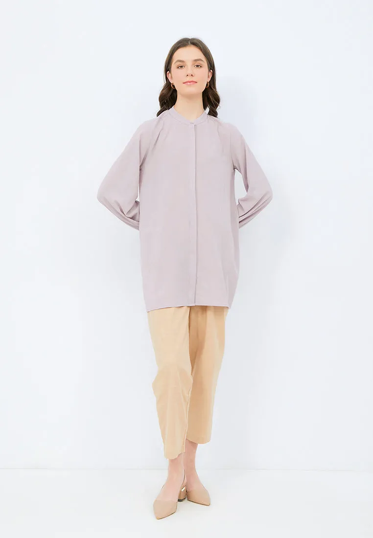 Regular Fit Puff Sleeves Tunic