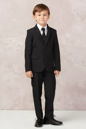 Stanford Kids Black Suit 5-Piece Set