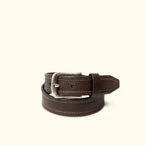 Vintage Bison Austin Belt | Saddle