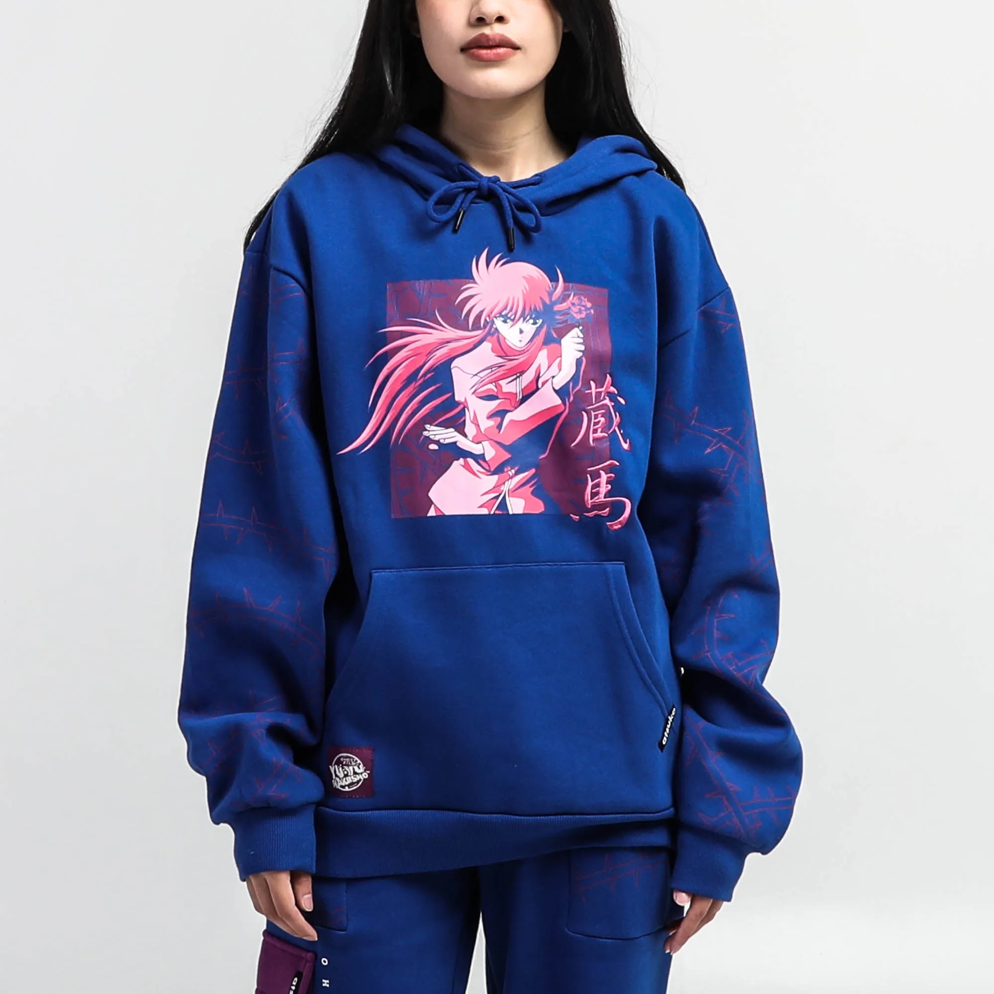 Yu Yu Hakusho Blue Hoodie